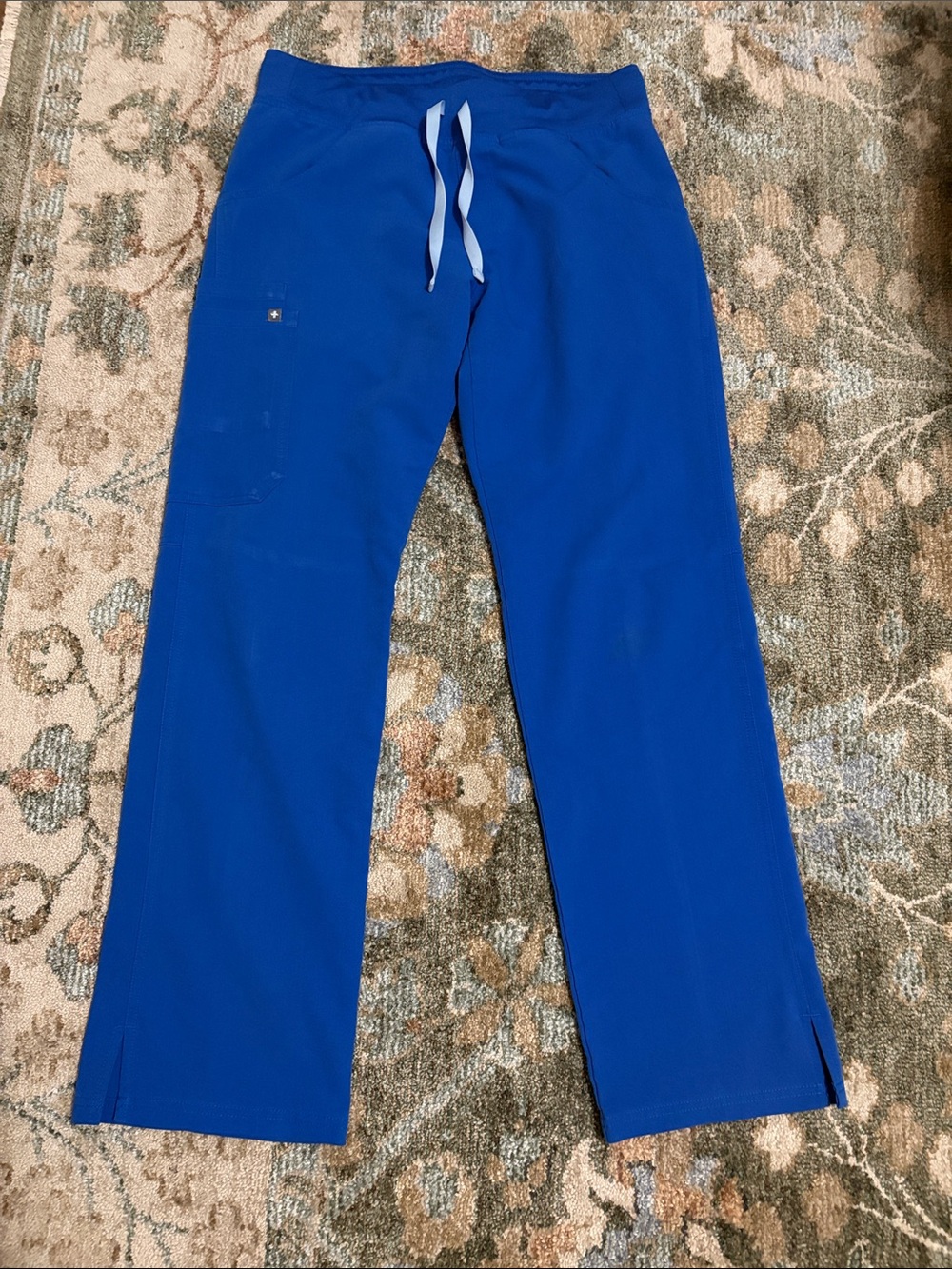 Kade Straight Leg Women's Figs in Royal Blue